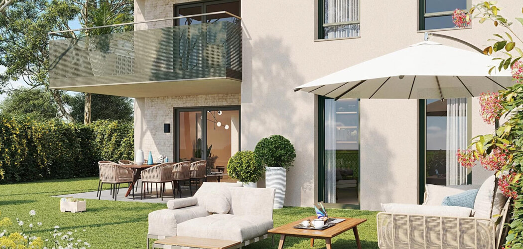 Programme immobilier neuf RiveSud - Sciez : appartements neufs T2–T5 à 5 min du lac Léman et du Port (74140) - Référence : 15715