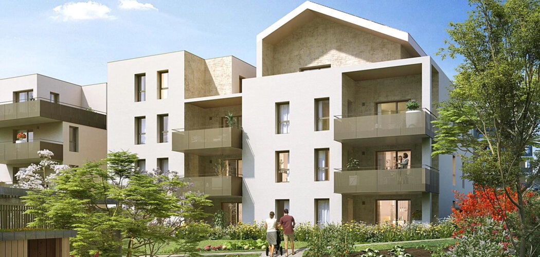 Programme immobilier neuf RiveSud - Sciez : appartements neufs T2–T5 à 5 min du lac Léman et du Port (74140) - Référence : 15715