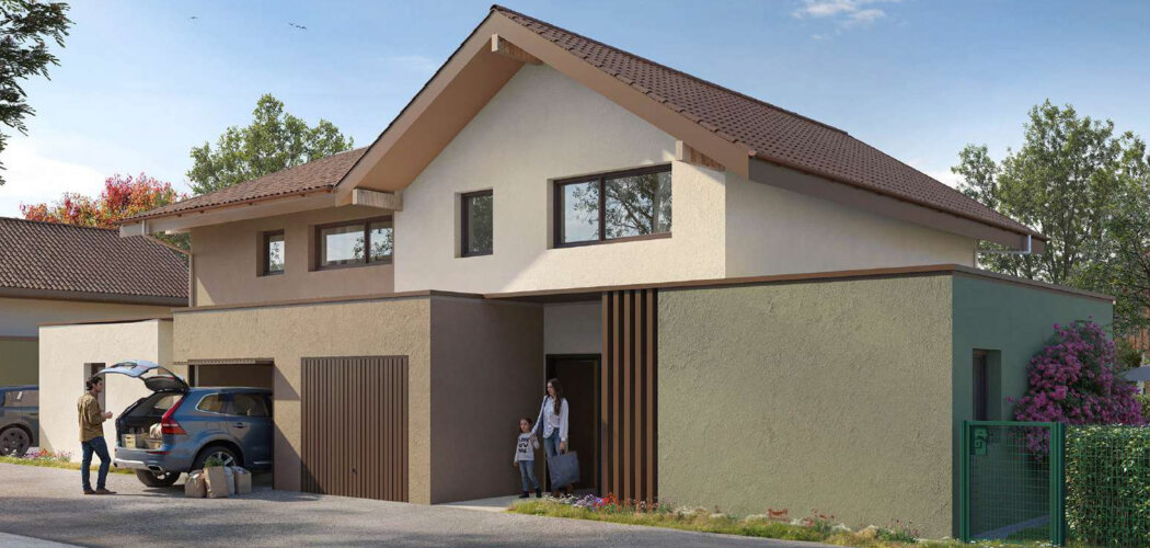 Programme immobilier neuf SOURCE BLEUE - Sciez cadre naturel proche Genève entre lac et montagnes (74140) - Référence : 17480