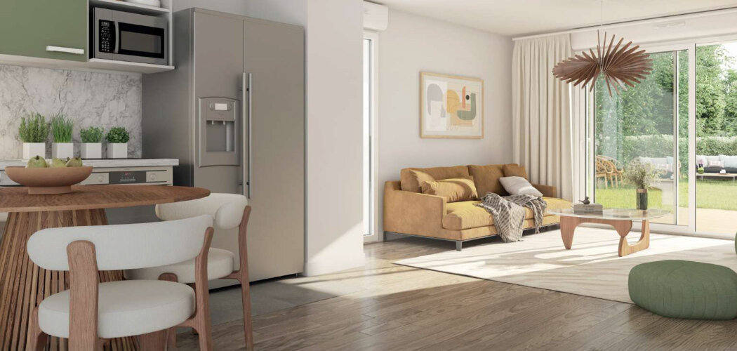 Programme immobilier neuf SOURCE BLEUE - Sciez cadre naturel proche Genève entre lac et montagnes (74140) - Référence : 17480
