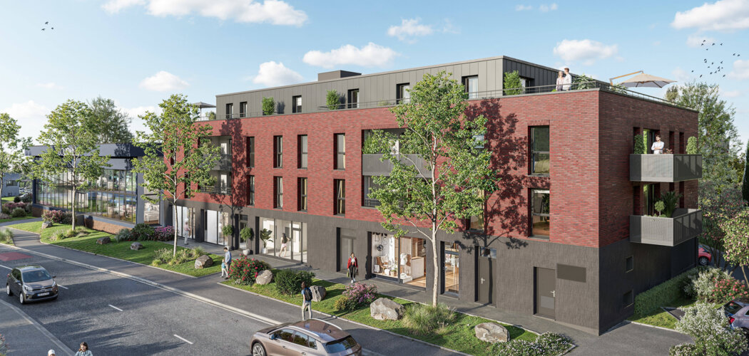 Programme immobilier neuf Adéquat - Seclin à quelques minutes en voiture de Lille (59113) - Référence : 15791