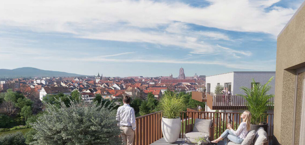 Programme immobilier neuf LES REMPARTS - Sélestat adresse d'exception avec vues sur les Berges de l’Ill (67600) - Référence : 14005