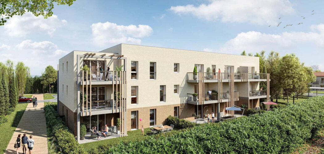 Programme immobilier neuf AMANET - Sénas quartier de l’Auture à proximité de la gare (13560) - Référence : 11328