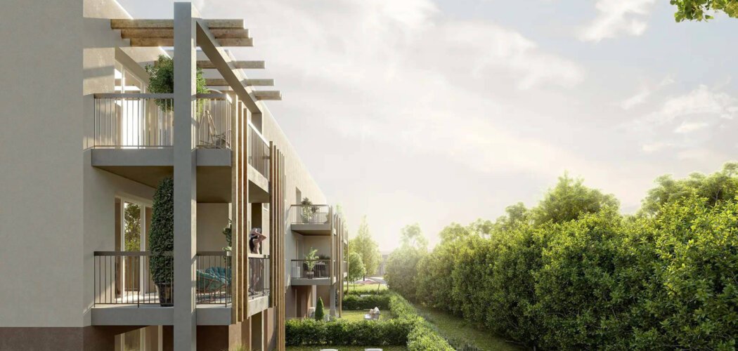 Programme immobilier neuf AMANET - Sénas quartier de l’Auture à proximité de la gare (13560) - Référence : 11328