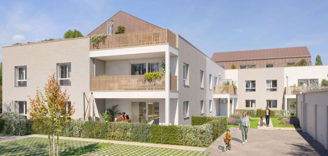 Programme immobilier neuf ÉCHO - Séné appartements avec extérieur proches de Vannes (56860) - Référence : 15687