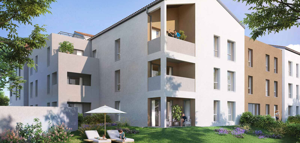 Programme immobilier neuf JARDINS DES SENS - Serpaize : 37 appartements neufs à 35 min de Lyon (38200) - Référence : 15414