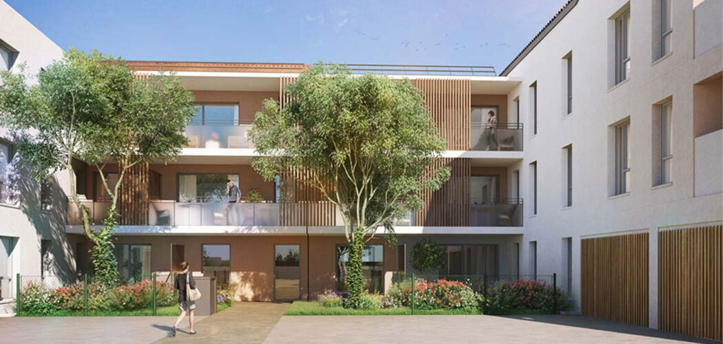 Programme immobilier neuf JARDINS DES SENS - Serpaize : 37 appartements neufs à 35 min de Lyon (38200) - Référence : 15414