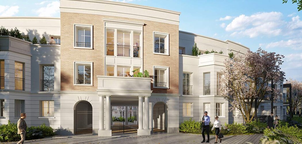 Programme immobilier neuf WHITEHALL - Serris : 89 appartements neufs du studio au T5 à 5 min de Chessy Marne-la-Vallée (77700) - Référence : 15905