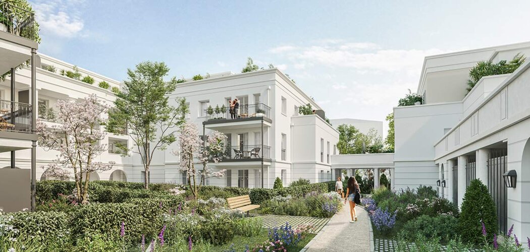 Programme immobilier neuf WHITEHALL - Serris : 89 appartements neufs du studio au T5 à 5 min de Chessy Marne-la-Vallée (77700) - Référence : 15905
