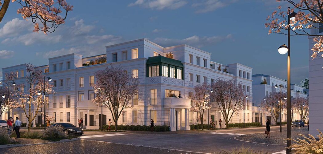 Programme immobilier neuf WHITEHALL - Serris : 89 appartements neufs du studio au T5 à 5 min de Chessy Marne-la-Vallée (77700) - Référence : 15905