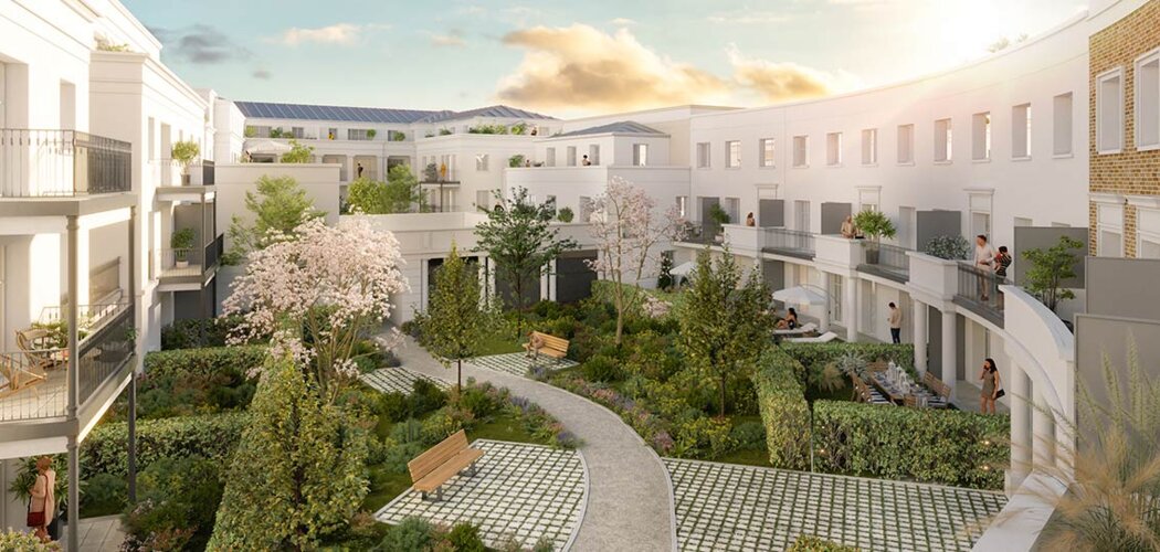 Programme immobilier neuf WHITEHALL - Serris : 89 appartements neufs du studio au T5 à 5 min de Chessy Marne-la-Vallée (77700) - Référence : 15905
