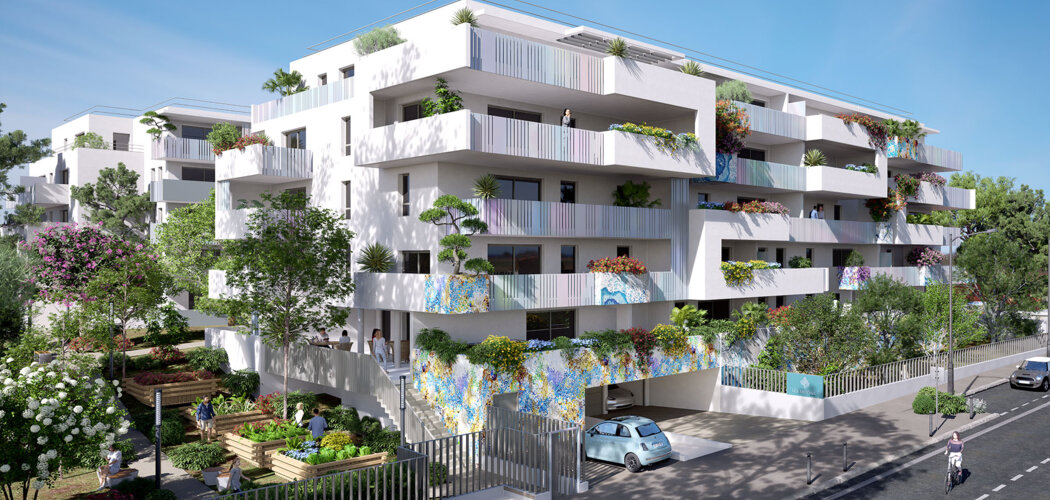 Programme immobilier neuf Les Tritons - Sète à deux pas de la plage (34200) - Référence : 16943