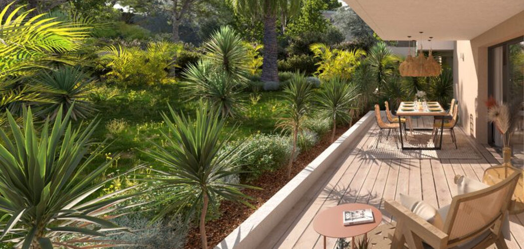 Programme immobilier neuf Hermione - Sète : appartements neufs du 2 au 4 pièces proche commerces et hôpital (34200) - Référence : 15105