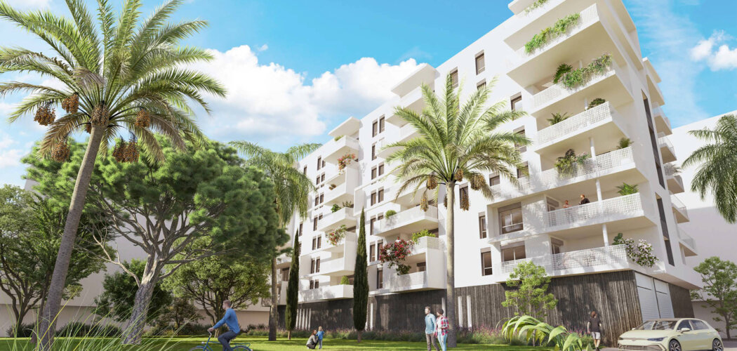 Programme immobilier neuf Bellevue saint-clair - Sète : Appartements T2–T4 avec terrasses, parking sécurisé et proximité port et canal (34200) - Référence : 7221