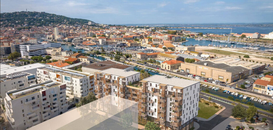Programme immobilier neuf Sun’Sète - Sète quartier Rive Sud proche du centre-ville (34200) - Référence : 12561