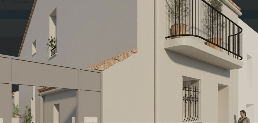 Programme immobilier neuf RUE DE VILLEFRANCHE - Sète, réhabilitation de charme proche tramways 1 et 4 (34200) - Référence : 17357