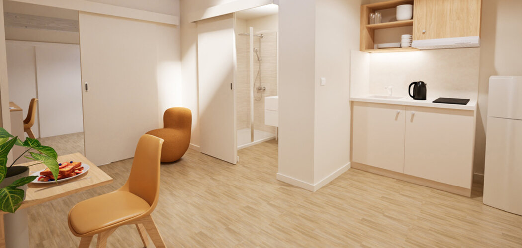 Programme immobilier neuf COEUR ETUDIANT - Sète résidence étudiante à 2 min à pied du pôle universitaire Michèle Weil (34200) - Référence : 13957