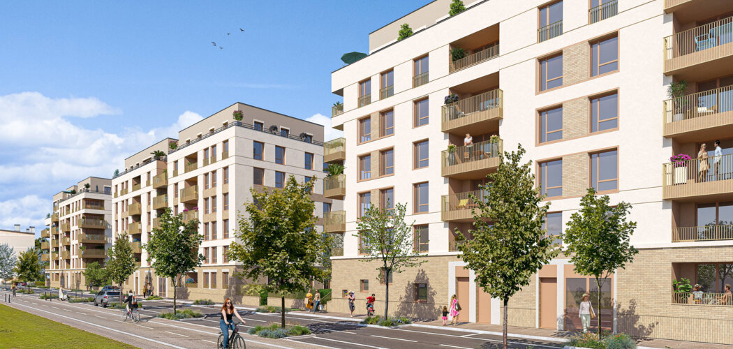 Programme immobilier neuf Le Clos Chapelin - Sevran adresse connectée aux grands axes (93270) - Référence : 16482