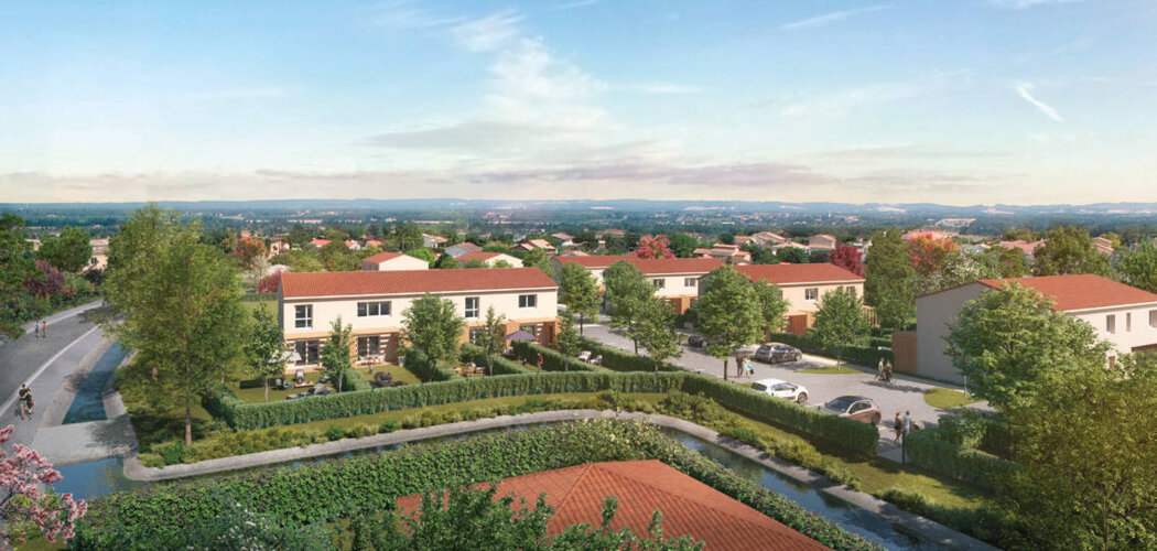 Programme immobilier neuf LUMI - Seysses à deux pas des commerces (31600) - Référence : 7769
