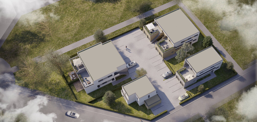 Programme immobilier neuf LES DUOS DES CHAMPS - Sierentz  à proximité du centre et gare TER (68510) - Référence : 10810