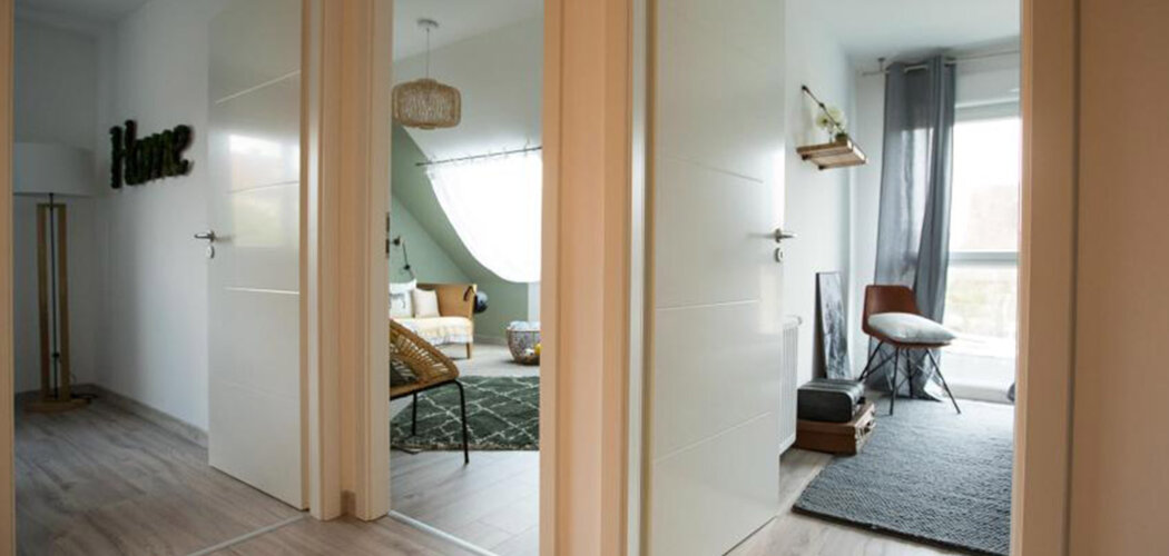Programme immobilier neuf Les carrés Sélène - Sierentz cadre nature et duplex avec jardin (68510) - Référence : 17274