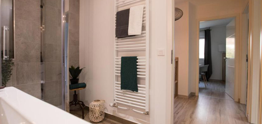 Programme immobilier neuf Les carrés Sélène - Sierentz cadre nature et duplex avec jardin (68510) - Référence : 17274