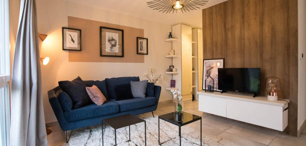 Programme immobilier neuf Les carrés Sélène - Sierentz cadre nature et duplex avec jardin (68510) - Référence : 17274