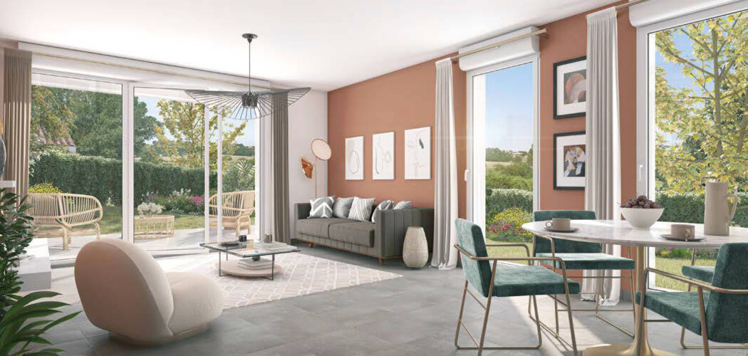 Programme immobilier neuf Secret Garden - Simandres aux portes de Lyon (69360) - Référence : 16023