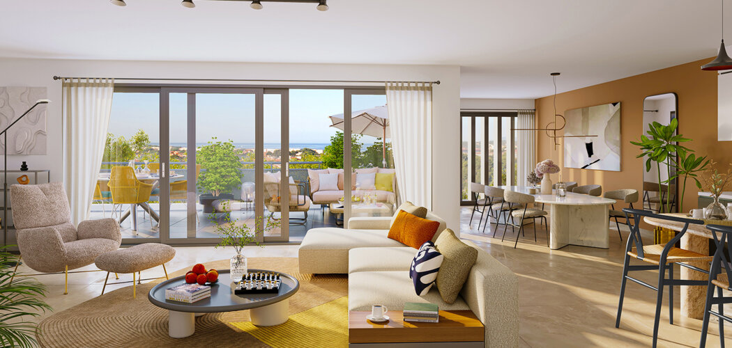 Programme immobilier neuf VILLA SUNSET - Six-Fours-les-Plages à 3 min de Bonnegrâce (83140) - Référence : 18362
