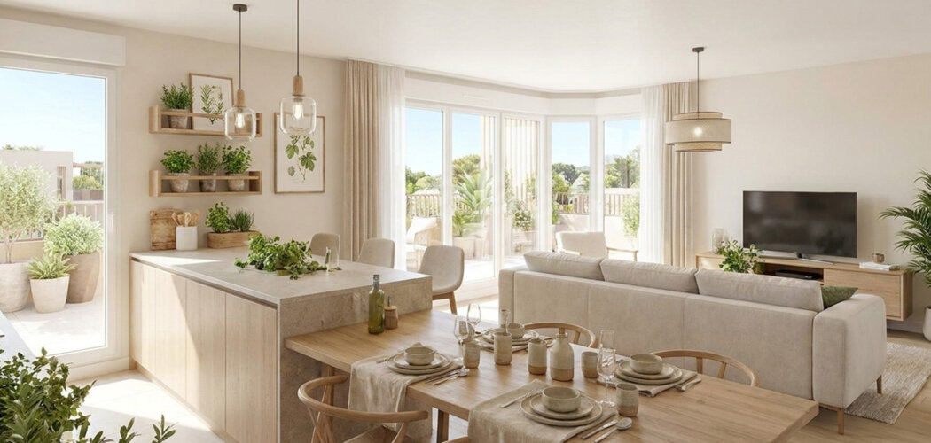 Programme immobilier neuf DOMAINE ARBOREA - Six-Fours-les-Plages proche des plages et de Toulon (83140) - Référence : 18628