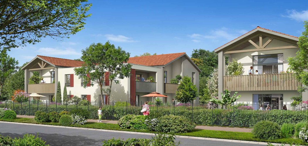 Programme immobilier neuf Domaine Beau Vallon - Solaize : appartements et maisons neuves à 20 min de Lyon (69360) - Référence : 7477