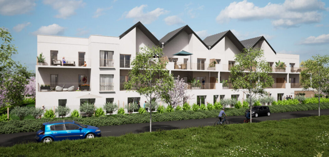 Programme immobilier neuf Les Terrasses de Soliers 1 - Soliers cadre verdoyant proche Caen (14540) - Référence : 18346