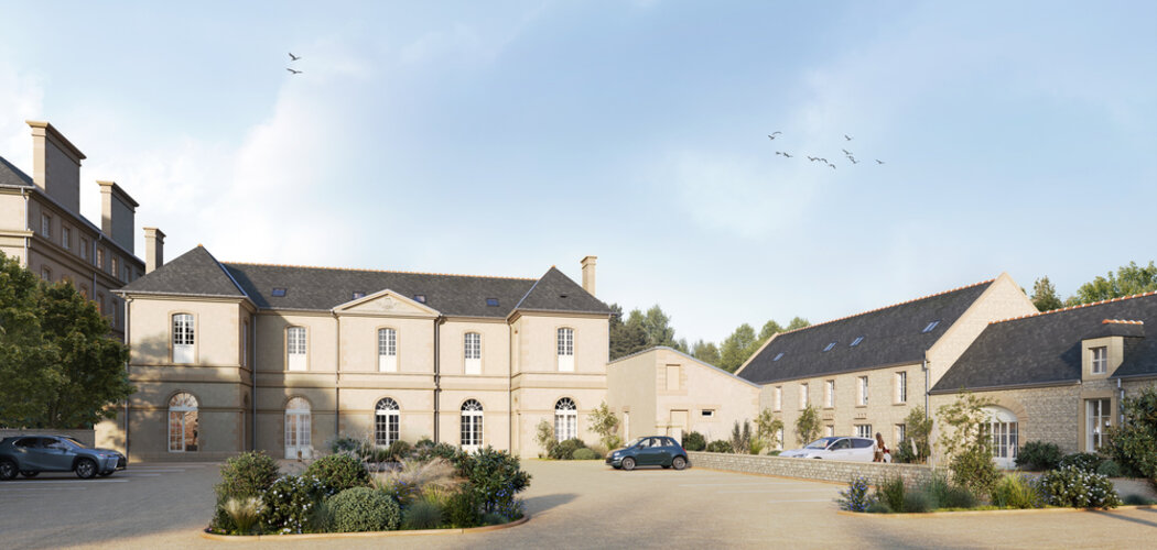 Programme immobilier neuf ANCIEN GRAND SEMINAIRE - Sommervieu réhabilitation à proximité de Bayeux (14400) - Référence : 14456