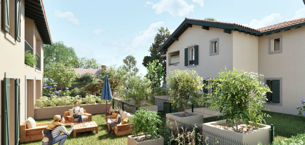 Programme immobilier neuf Hameau des Pains (Les ilots de Soorts) - Soorts-Hossegor à deux pas du lac (40150) - Référence : 12278