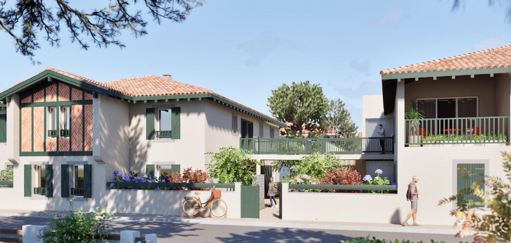 Programme immobilier neuf Armonia - Soorts-Hossegor à deux pas du lac (40150) - Référence : 17403