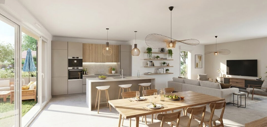 Programme immobilier neuf Armonia - Soorts-Hossegor à deux pas du lac (40150) - Référence : 17403