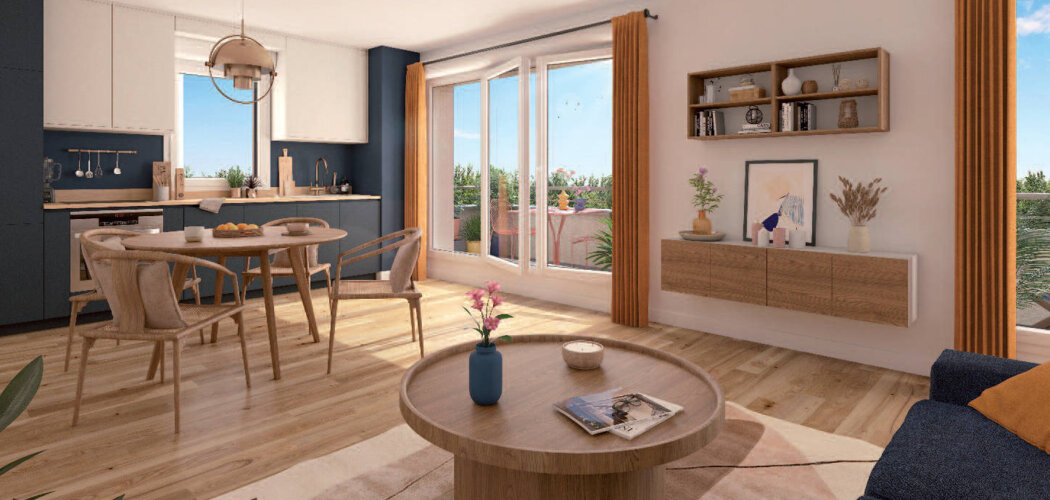 Programme immobilier neuf CALICIA - Sorigny  Quartier résidentiel à proximité de Tours (37250) - Référence : 15349