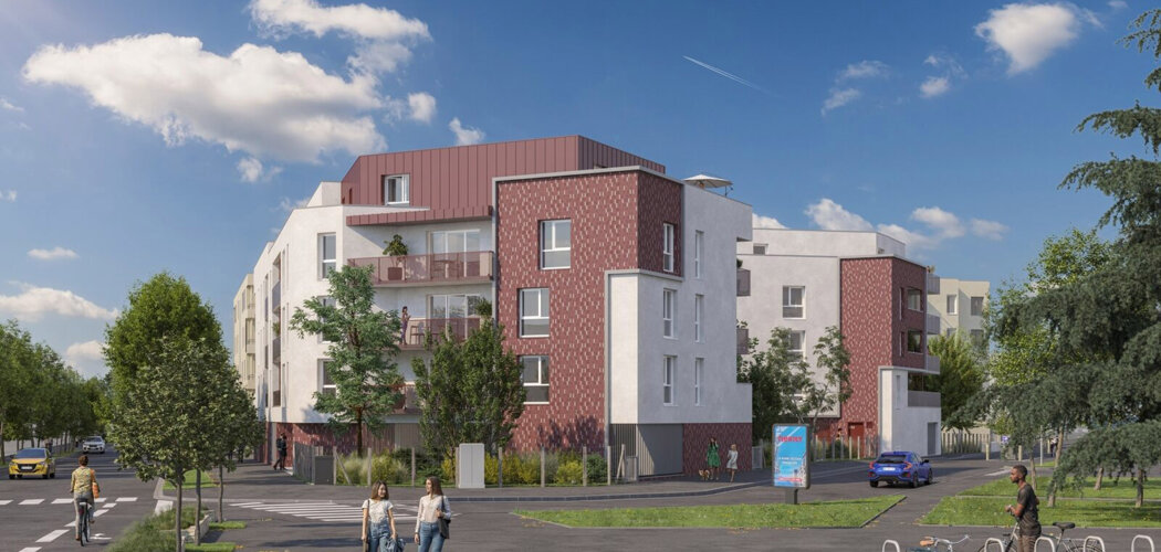 Programme immobilier neuf Louise Sainte-Martine - Sotteville-lès-Rouen à deux pas de Rouen (76300) - Référence : 16255
