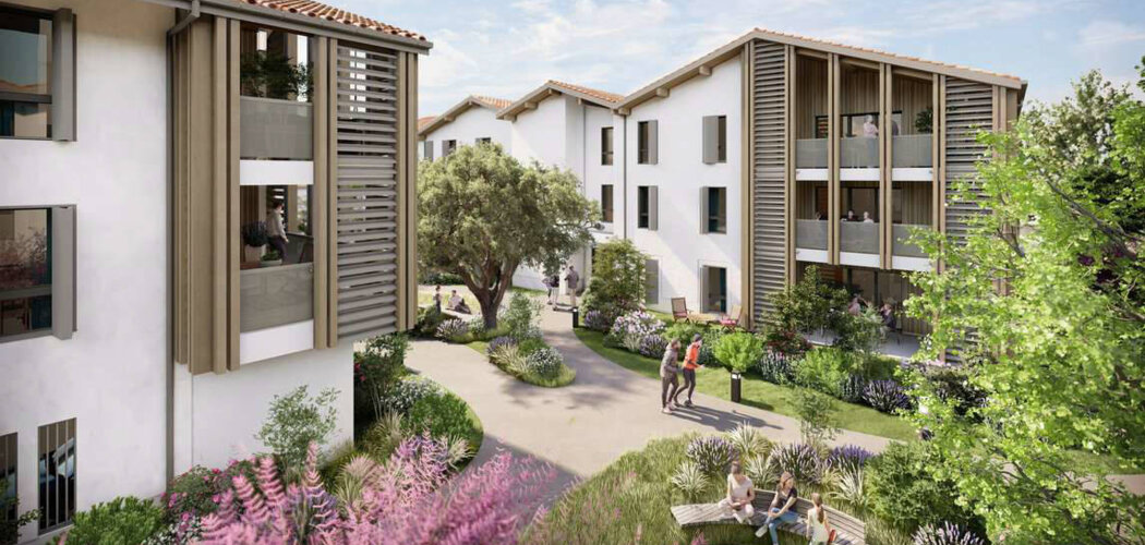 Programme immobilier neuf L'ILOT VERT - Soustons à quelques pas de la plage (40140) - Référence : 12694