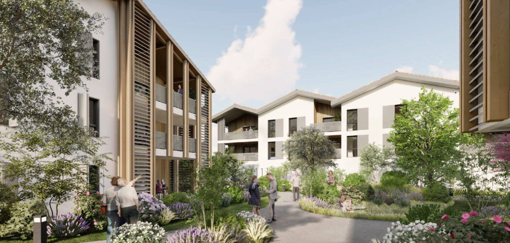 Programme immobilier neuf L'ILOT VERT - Soustons à quelques pas de la plage (40140) - Référence : 12694