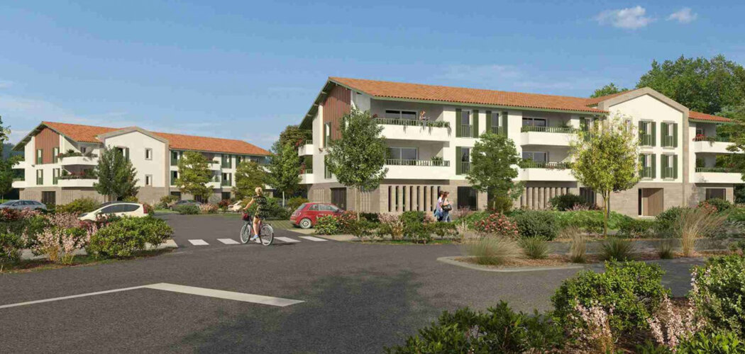 Programme immobilier neuf AIRIAL DE BELLEGARDE - Soustons entre centre-ville et plages landaises (40140) - Référence : 18348