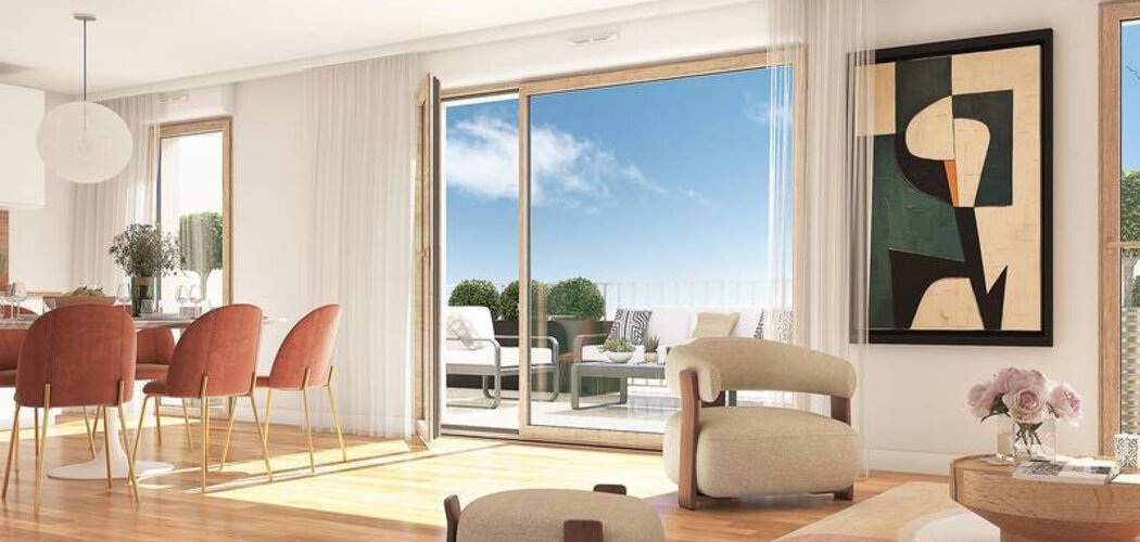Programme immobilier neuf En aparté - Stains à moins de 15 min à pied du RER D (93240) - Référence : 16483