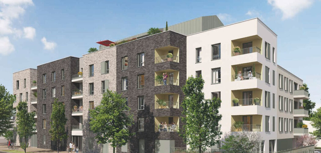 Programme immobilier neuf Les Jardins du Parc - Stains : appartements neufs 2 à 4 pièces à 10 min de Saint-Denis et proche du parc départemental (93240) - Référence : 8962