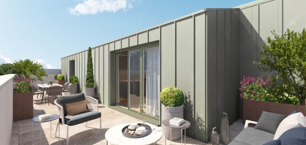 Programme immobilier neuf Les Jardins du Parc - Stains : appartements neufs T2–T4 à 250 m du parc départemental Georges-Valbon (93240) - Référence : 15926