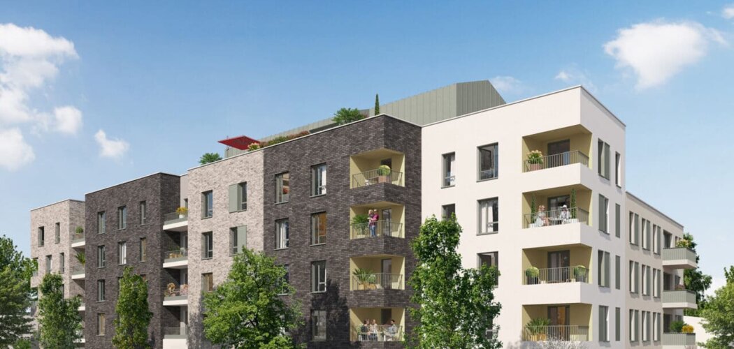Programme immobilier neuf Les Jardins du Parc - Stains : appartements neufs T2–T4 à 250 m du parc départemental Georges-Valbon (93240) - Référence : 15926