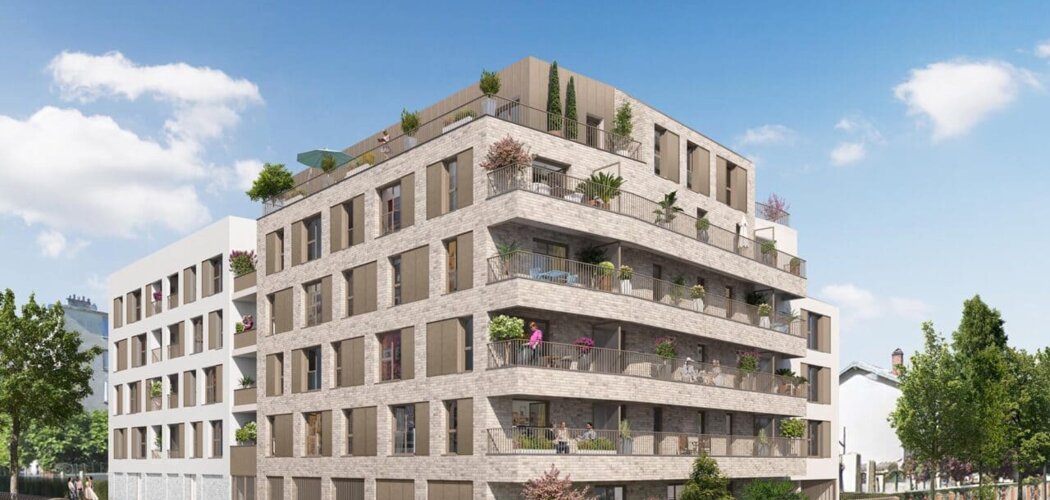 Programme immobilier neuf Les Jardins du Parc - Stains : appartements neufs T2–T4 à 250 m du parc départemental Georges-Valbon (93240) - Référence : 15926