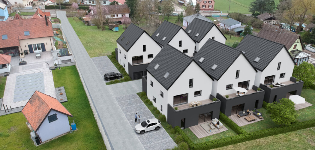 Programme immobilier neuf Les duos de l'Evasion - Steinbourg aux portes de Saverne (67790) - Référence : 8621