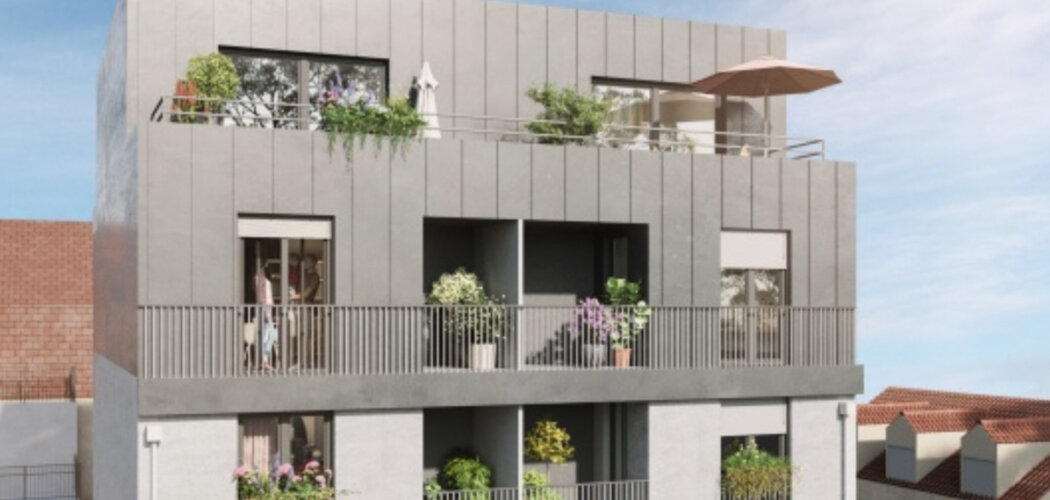 Programme immobilier neuf LE MARCEAU - Strasbourg à proximité immédiate des lignes de tramway (67000) - Référence : 13048