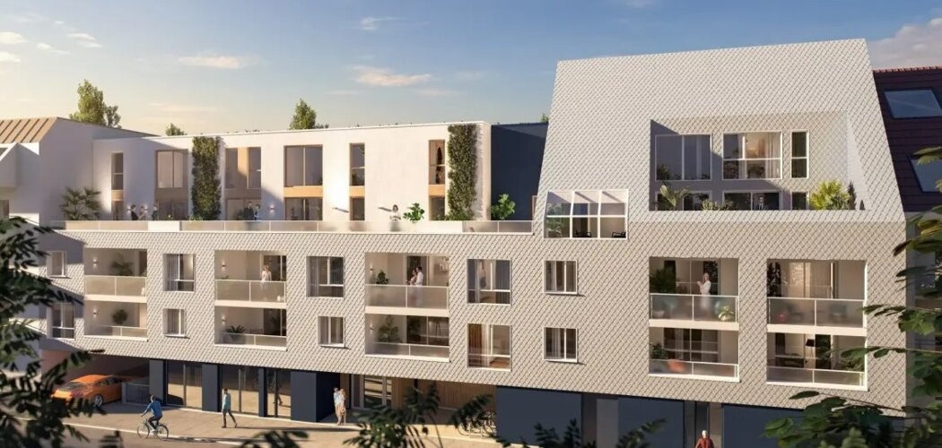 Programme immobilier neuf TIVOLI 48 - Strasbourg : appartements neufs du studio au 5 pièces en quartier Tivoli (67000) - Référence : 14811