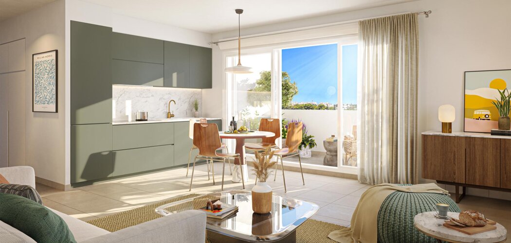 Programme immobilier neuf Viva Starlette -  Strasbourg : appartements neufs du studio au 5 pièces proche des commodités (67000) - Référence : 15004